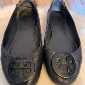 Tory Burch minnie travel ballet flats size 6